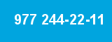 977 244-22-11 977 244-22-11